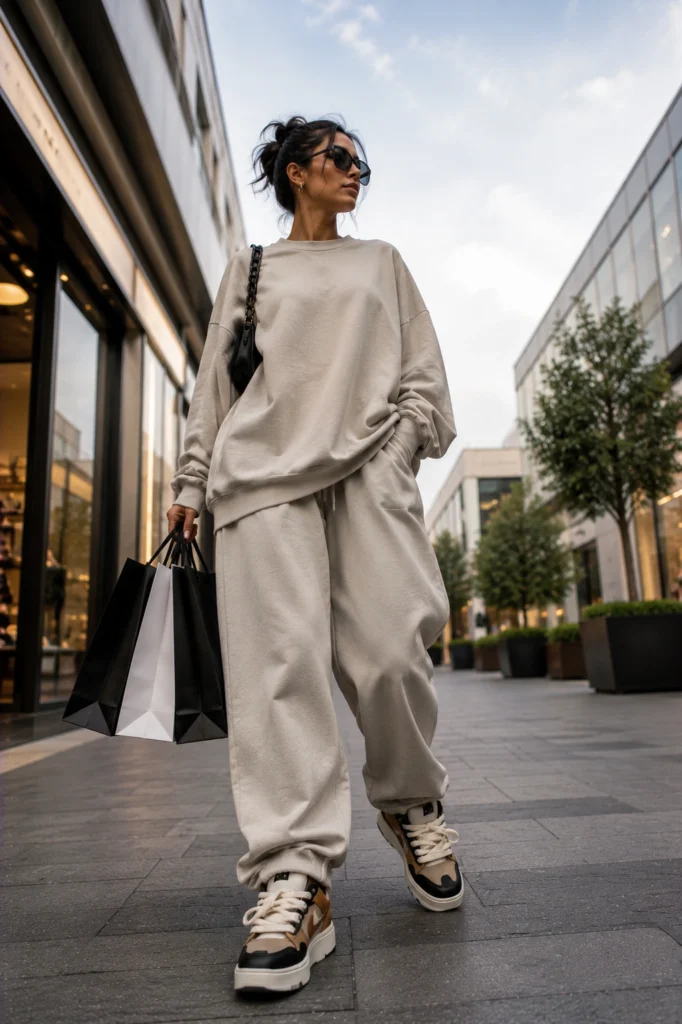 baddie statement sneaker football outfit idea 2026 — soccer game day outfits