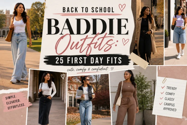 Back to School Baddie Outfits: 25 First Day Fits